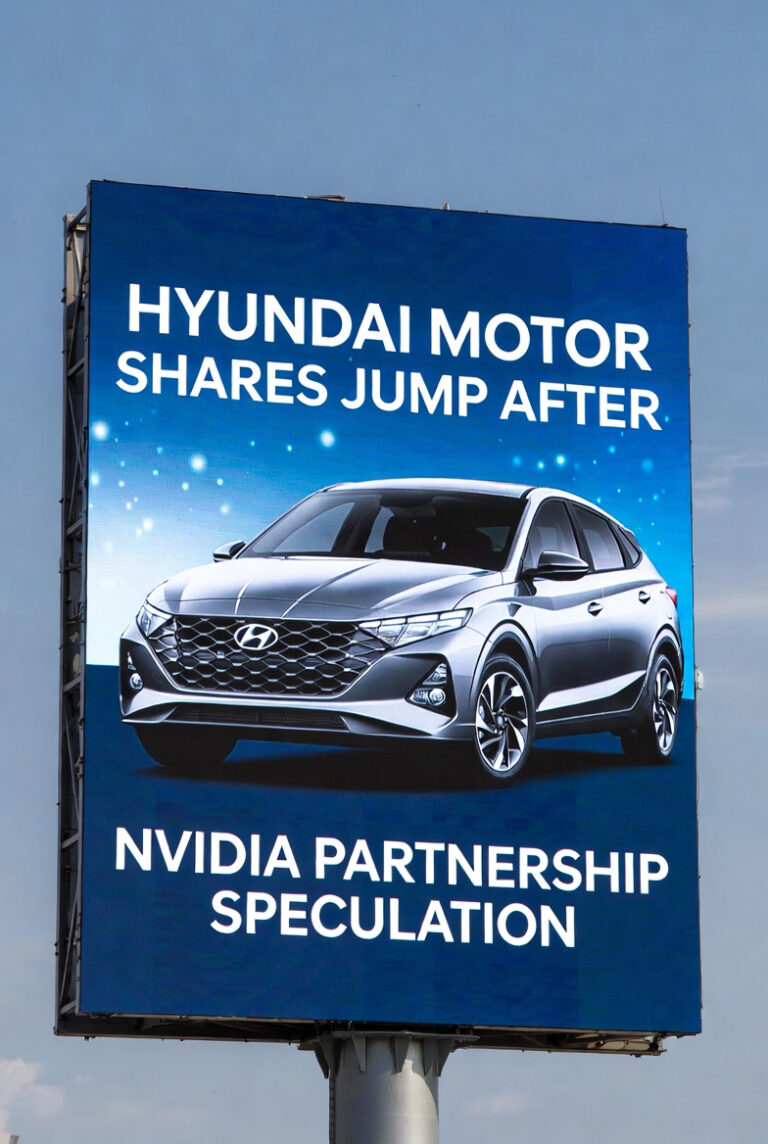 Hyundai Motor Shares Jump After Nvidia Partnership Speculation
