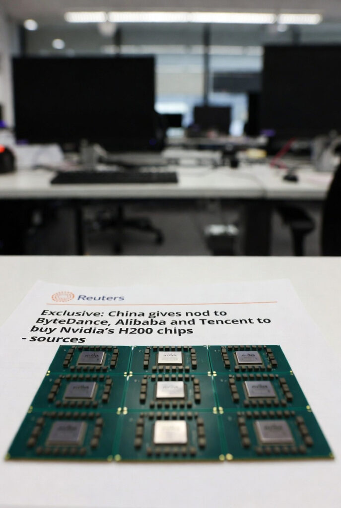China Clears ByteDance, Alibaba, Tencent to Buy Nvidia H200 Chips