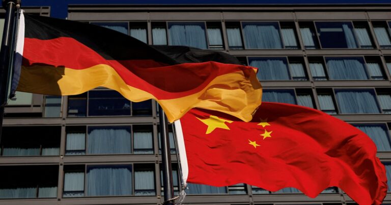 Germany’s Merz lands in Beijing hoping to reset ties, as China boasts its massive market