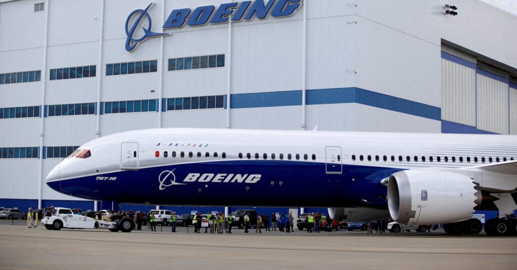 Boeing opens year with busy January for deliveries and orders