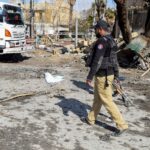 Pakistan sends helicopters, drones to end desert standoff; 58 dead