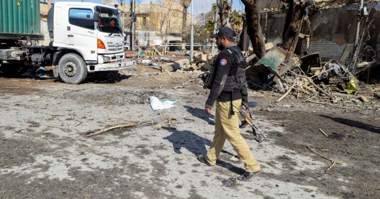 Pakistan sends helicopters, drones to end desert standoff; 58 dead