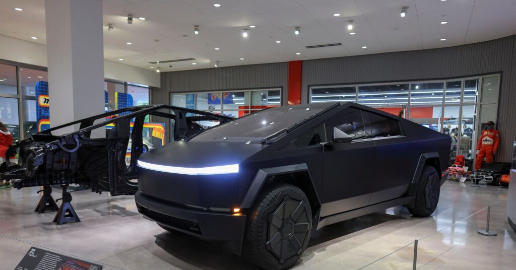 Tesla cuts price of Cybertruck Cyberbeast in US