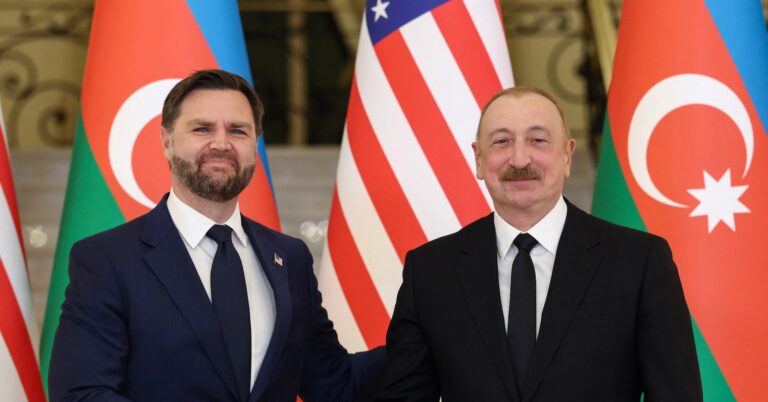 US and Azerbaijan sign strategic partnership charter during Vance visit