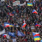 Czechs rally in country’s largest anti-government protest since 2019