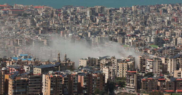 Israeli strike hits central Beirut after evacuation warning