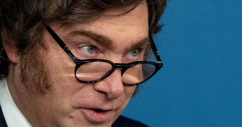 Argentina’s Milei is pitching to Wall Street as Middle East spooks investors