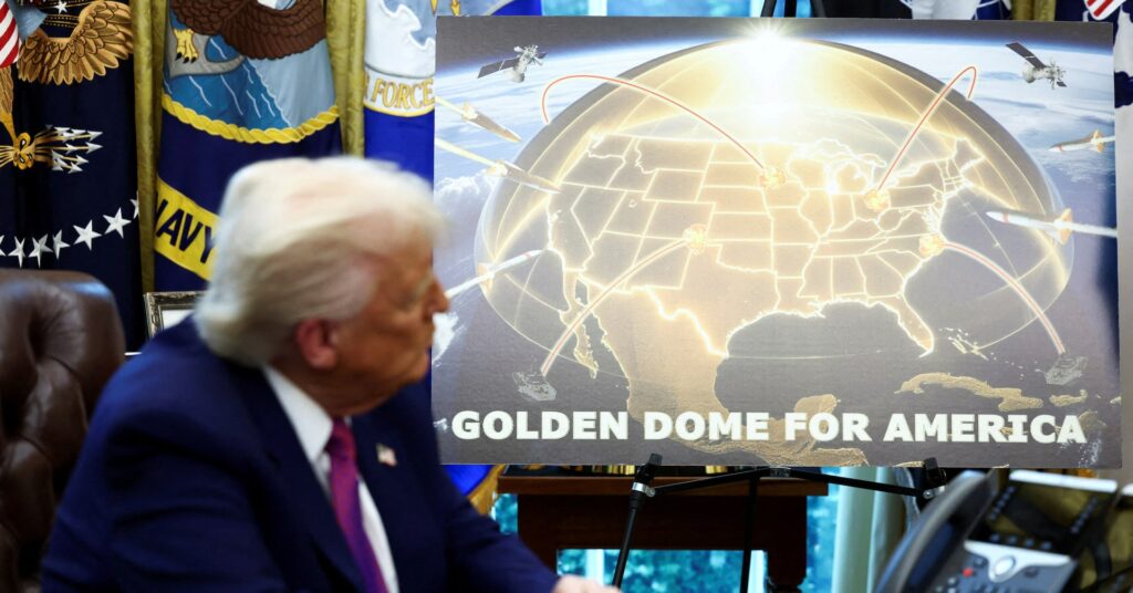 US expands Golden Dome cost estimate to $185 billion, enlists top defense firms