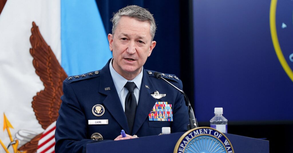 U.S. military striking Iranian mine-laying vessels, top U.S. general says