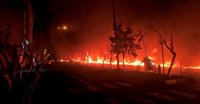 WHO warns of health risks from ‘black rain’ in Iran