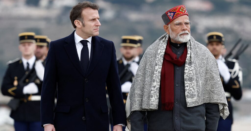 France’s Macron and India’s Modi discuss need for de-escalation in the Middle East