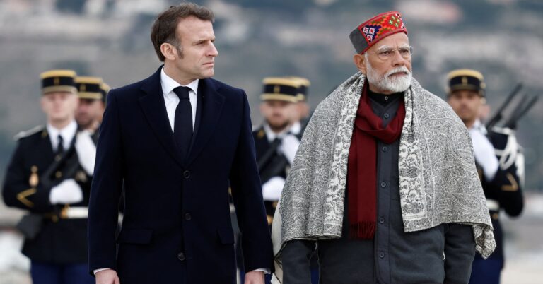 France’s Macron and India’s Modi discuss need for de-escalation in the Middle East