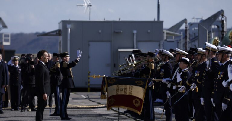 Macron says France will increase size of its nuclear arsenal