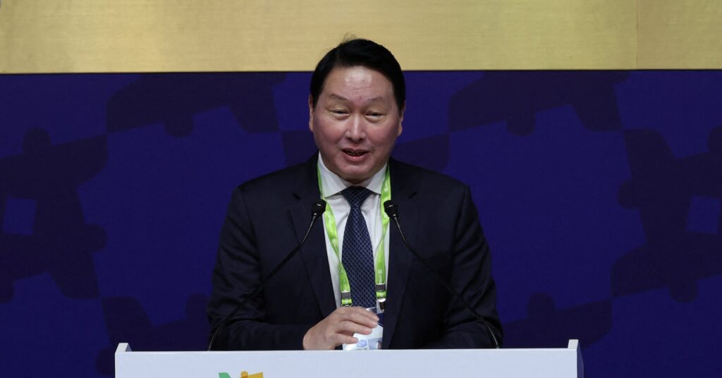 South Korea’s SK Group chairman expects chip wafer shortage to last until 2030, eyes US ADR listing