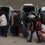 Hundreds of Iranians cross border into Turkey, witness says