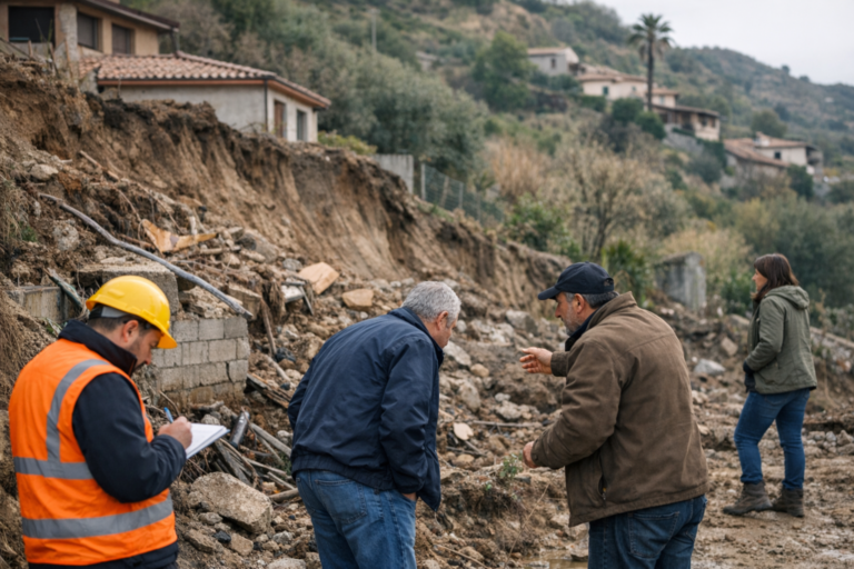 Landslide damage persists in Italyâ€™s Niscemi
