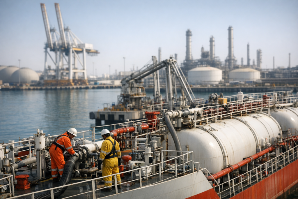 How an Indian LPG tanker escaped Hormuz via an unusual route