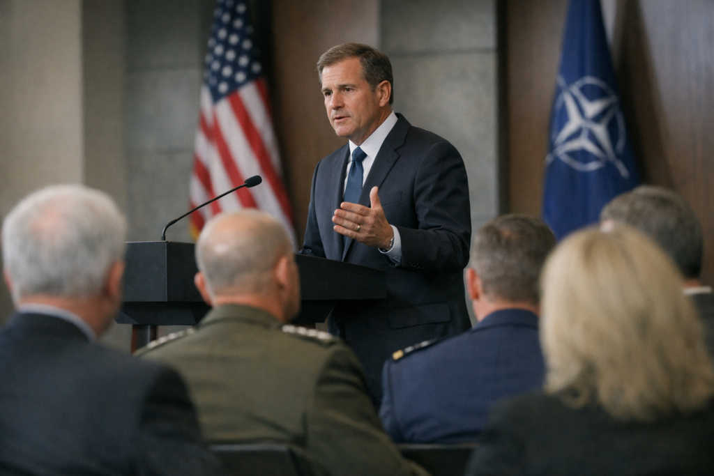 Pentagon declines to reaffirm NATO’s collective defense, says up to Trump