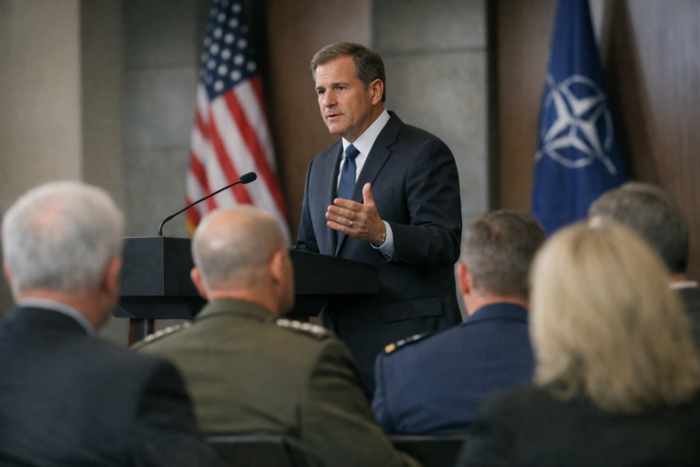 Pentagon declines to reaffirm NATO’s collective defense, says up to Trump