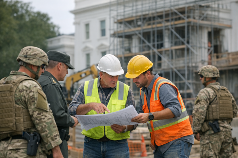 White House ballroom project to include ‘massive’ military complex