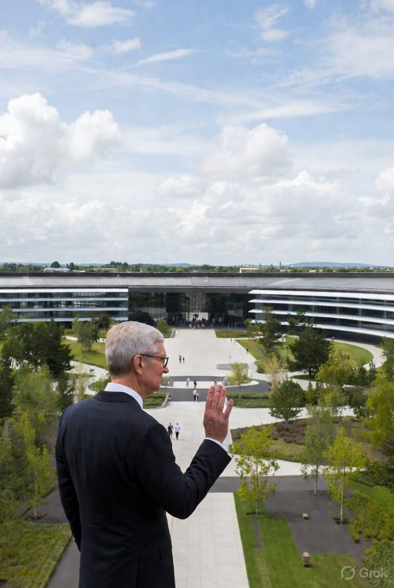 Tim Cook Steps Down as Apple CEO, Succeeded by John Ternus