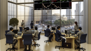 Nikkei Index Declines as Investors Cash In on Tech Stocks