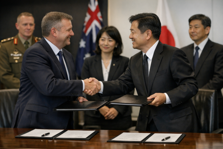 Australia, Japan sign contracts to start $7 billion warship deal