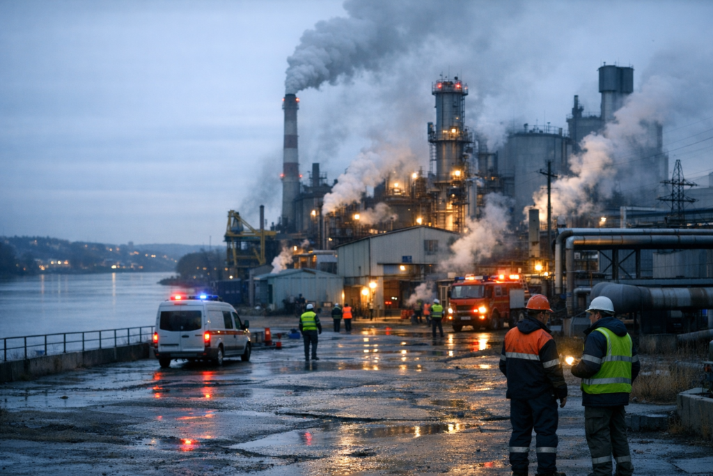 Ukraine strikes industrial targets in Volga river towns, Samara governor says