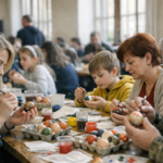 National record for painting Easter eggs in Lviv