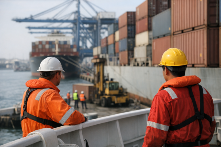 Container ship reports incident at UAE’s Khor Fakkan port, UKMTO says