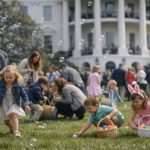 The Annual Easter Egg Roll Takes Place at the White House
