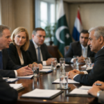 What are the main talking points at the US-Iran negotiations in Pakistan?